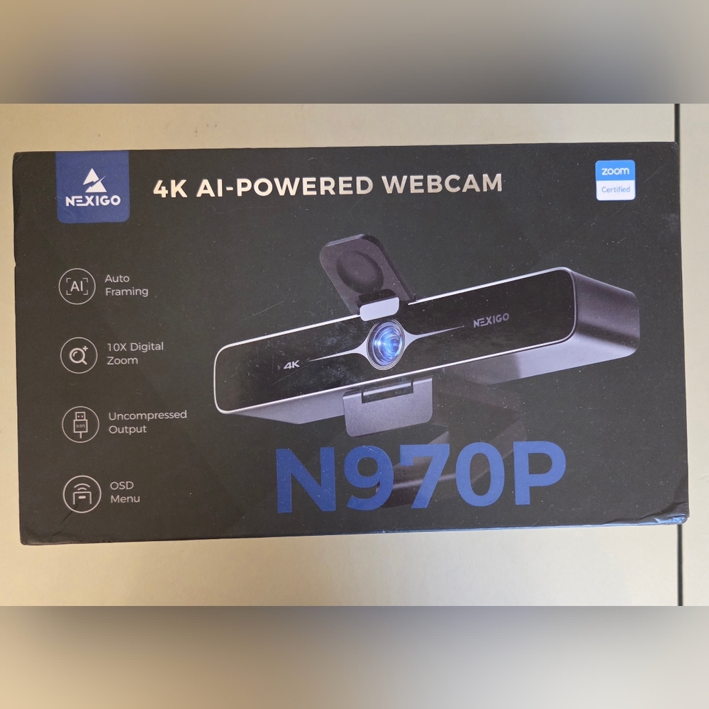 NIB NexiGo N970P 4K AI-Powered Webcam
